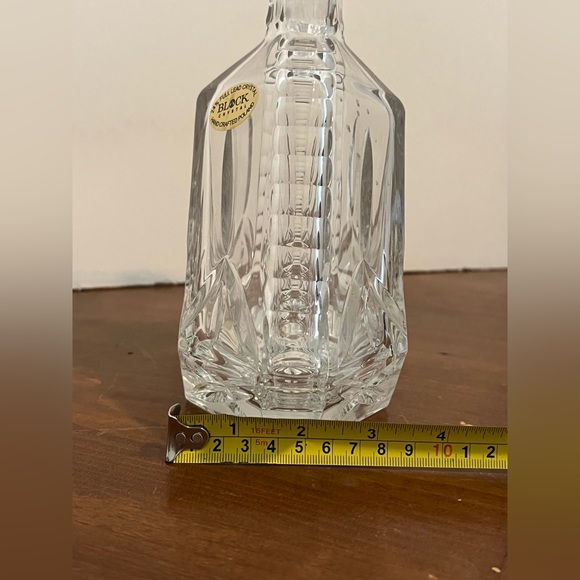 VTG Olympic by BLOCK Crystal Decanter & Stopper Lead Crystal Decanter Signed - Picture 7 of 8